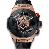 Replica Uhren Hublot Big Bang Unico Bi-Retrograde Chrono King Gold Keramik 413.OM.1128.RX