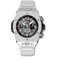 Replik-Uhr Hublot Big Bang Unico Weißes Keramikarmband 411.HX.1170.HX