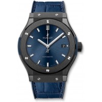 Replik-Uhr Hublot Classic Fusion Keramik Blau 511.CM.7170.LR