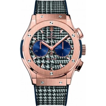 Replica Uhren Hublot Classic Fusion Chronograph Italia Independent Prince de Galles 521.OX.2704.NR.ITI17