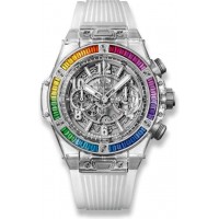 Replik-Uhr Hublot Big Bang Unico Saphir Regenbogen 411.JX.4803.RT.4099