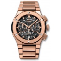 Replik-Uhr Hublot Classic Fusion Aerofusion King Gold Armband 528.OX.0180.OX