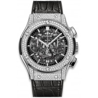 Replik-Uhr Hublot Classic Fusion Aerofusion Titanium Pave 525.NX.0170.LR.1704