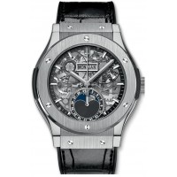 Replik-Uhr Hublot Classic Fusion Aerofusion Moonphase Titanium 547.NX.0170.LR