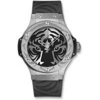 Replica Uhren Hublot Big Bang Black Jaguar White Tiger Foundation Stahl 44mm316.SX.4310.RX.BJW16