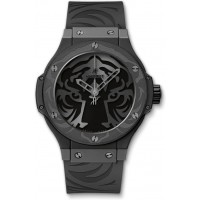 Replik-Uhr Hublot Big Bang Black Jaguar White Tiger Foundation All Black316.CI.1410.RX.BJW16