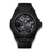 Replika Uhr Hublot Big Bang Tourbillon Gangreserve 5 Tage Schwarz 405.CI.0110.RX