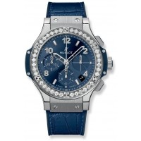 Replik-Uhr Hublot Big Bang Steel Blue Diamonds 341.SX.7170.LR.1204