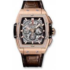 Replica Uhren Hublot Spirit of Big Bang King Gold Diamonds 641.OX.0183.LR.1104