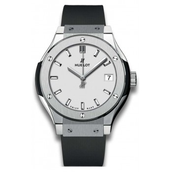 Replika Uhr Hublot Classic Fusion Titan Opalin 581.NX.2611.RX