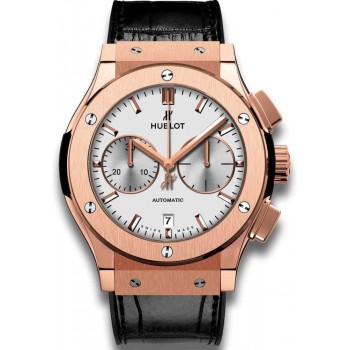 Replica Uhren Hublot Classic Fusion Chronograph King Gold Opalin 45mm521.OX.2611.LR