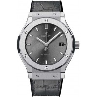 Replica Uhren Hublot Classic Fusion Titanium Racing Grau 42mm542.NX.7071.LR