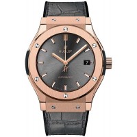 Replika Uhr Hublot Classic Fusion King Gold Racing Grau 42mm542.OX.7081.LR