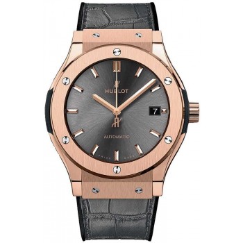 Replika Uhr Hublot Classic Fusion King Gold Racing Grau 42mm542.OX.7081.LR