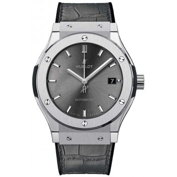 Replik-Uhr Hublot Classic Fusion Titanium Racing Grau 38mm565.NX.7071.LR