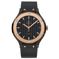 Replika Uhr Hublot Classic Fusion Keramik Gold 565.CO.1781.RX