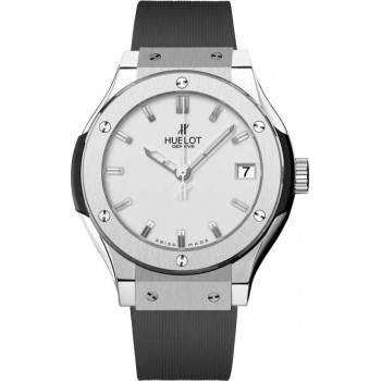 Replik-Uhr Hublot Classic Fusion Titan Opalin 33mm 582.NX.2610.RX