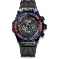 Replica Uhren Hublot Big Bang Unico All Black Saphir Galaxy 411.JB.4901.RT.4098