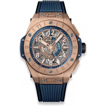 Replica Uhren Hublot Big Bang Unico GMT King Gold 471.OX.7128.RX