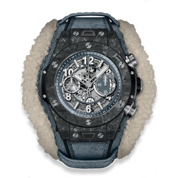 Replika Uhr Hublot Big Bang Unico Frosted Carbon 45mm 411.QK.7170.VR.ALP18