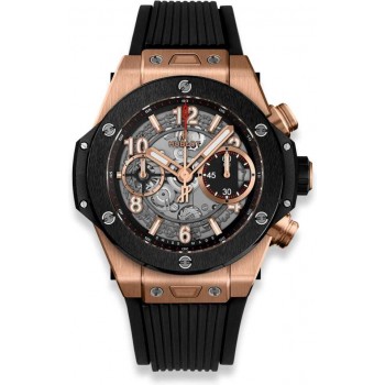 Replika Uhr Hublot Big Bang Unico King Gold Keramik 42mm 441.OM.1180.RX