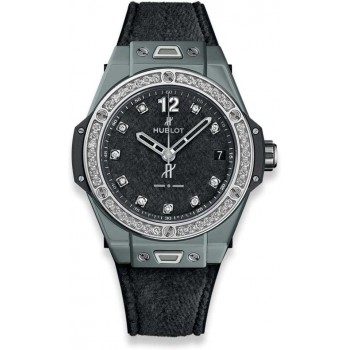 Replik-Uhr Hublot Big Bang One Click Italia Independent Dunkelgrauer Samt 465.FX.277F.NR.1204.ITI18