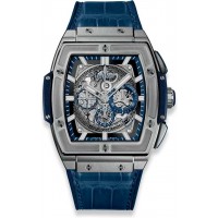 Replik-Uhr Hublot Spirit of Big Bang Titanblau 45mm 601.NX.7170.LR