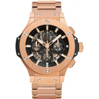 Replika Uhr Hublot Big Bang Aero Bang Goldarmband 44mm 311.PX.1180.PX