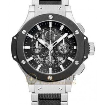 Replika Uhr Hublot Big Bang Aero Bang Stahl-Keramik-Armband 44mm 311.SM.1170.SM