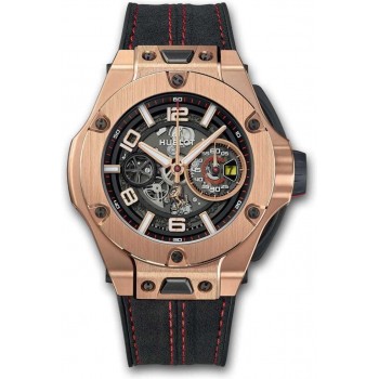 Replik-Uhr HUBLOT BIG BANG FERRARI UNICO KING GOLD LIMITED EDITION 402.OX.0138.WR