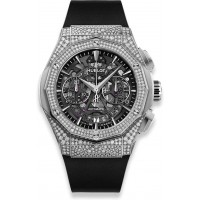 Replika Uhr Hublot Classic Fusion Aerofusion Chronograph Orlinski Titanium Pavé 525.NX.0170.RX.1704.ORL18