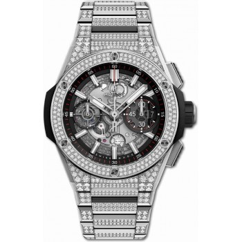 Replika Uhr Hublot Big Bang Titan Pavé Diamonds Integral Armband 42mm 451.NX.1170.NX.3704