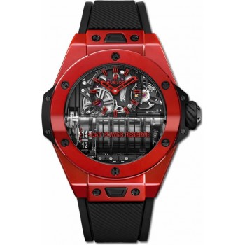 Replica Uhren Hublot Big Bang MP-11 Gangreserve 14 Tage Rot Keramik 911.CF.0113.RX