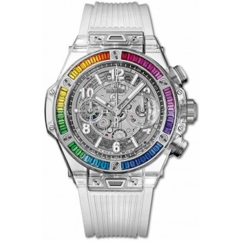 Replica Uhren Hublot Big Bang Unico Saphir Regenbogen 42mm 441.JX.4802.RT.4099