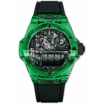 Replica Uhren Hublot Big Bang MP-11 Gangreserve 14 Tage Grünes Saxem 911.JG.0129.RX