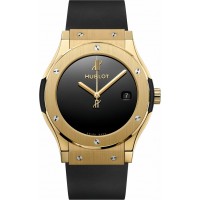 Replik-Uhr Hublot Classic Fusion 40 Jahre Jubiläum Gelbgold 511.VX.1280.RX.MDM40