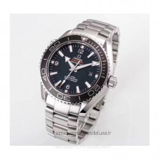 Replik-Uhr Omega Seamaster Planet Ocean 600M 45.5MM 232.30.46.21.01.001 Rostfreier Stahl Schwarzes Zifferblatt 