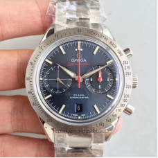 Replik-Uhr Omega Speedmaster 57 Co-Axial Chronograph 41.5MM 331.10.42.51.03.001 Rostfreier Stahl Blaues Zifferblatt 