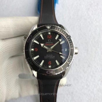 Replik-Uhr Omega Seamaster Planet Ocean 600M 232.32.46.21.01.005 42MM Rostfreier Stahl Schwarzes Zifferblatt 