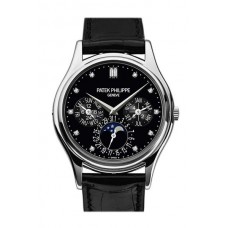 Replik Patek Philippe Grand Complications Black Diamond Zifferblatt 5140P-013