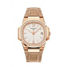 Replik Patek Philippe Nautilus Automatik Diamant Damenuhr 7010R-011