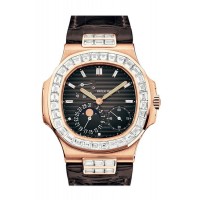 Replik Patek Philippe Nautilus Automatik Herrenuhr 5724R-001 mit grauem Zifferblatt