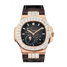 Replik Patek Philippe Nautilus Automatik Herrenuhr 5724R-001 mit grauem Zifferblatt