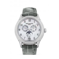 Replik Patek Philippe Grand Complications Automatic Diamond Pearl Dial Watch 4948G-010