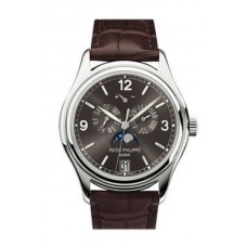 Replik Patek Philippe 5146G-010 Komplikationen Schiefergraues Zifferblatt Automatik Herren Jahreskalender Uhr