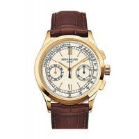 Replik Patek Philippe 5170J-001 Komplikationen Chronograph opalweißes Zifferblatt Herrenuhr