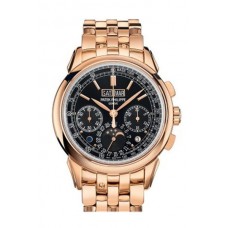 Replik Patek Philippe 5270-1R-001 Grand Complications Perpetual Chronograph mit schwarzem Zifferblatt