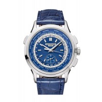 Replik Patek Philippe 5905P-010 Komplikationen Schwarzes Zifferblatt Jahreskalender Platin Herrenuhr Uhr Uhr