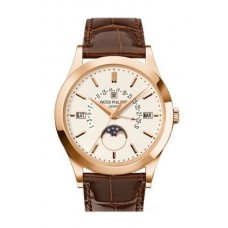 Replik Patek Philippe 5496R-001 Grand Complications Silvery Opaline Dial 18K Rose Gold Herrenuhr