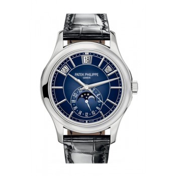 Replik Patek Philippe Complications Blue Dial Annual Calendar Watch 5205G-013